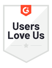 Badge Users Love Us 