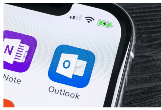 Suite de productivité – Application Microsoft Outlook pour smartphone