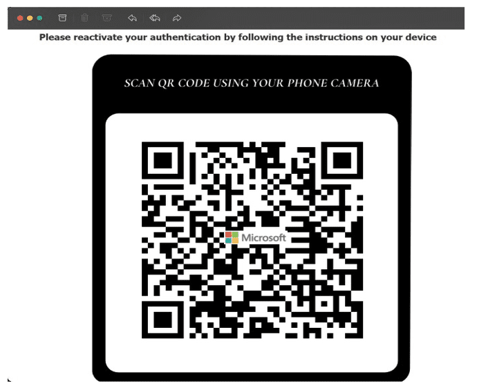 QRishing攻撃--MicrosoftブランドのQR Code