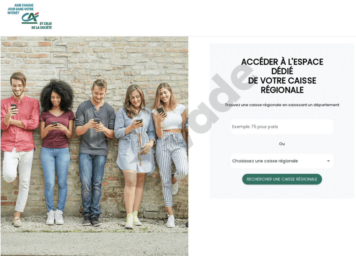 Sensibilisation à la cybersécurité – Page de phishing détectée par Vade