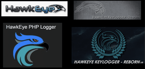 Phishing email analysis – HackEye keylogger logos