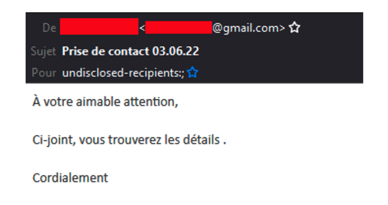 email de spear phishing