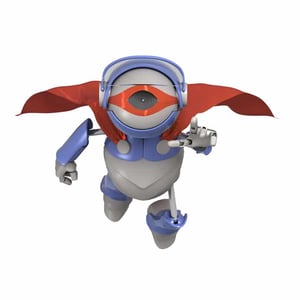 3d image. Isolated white background.