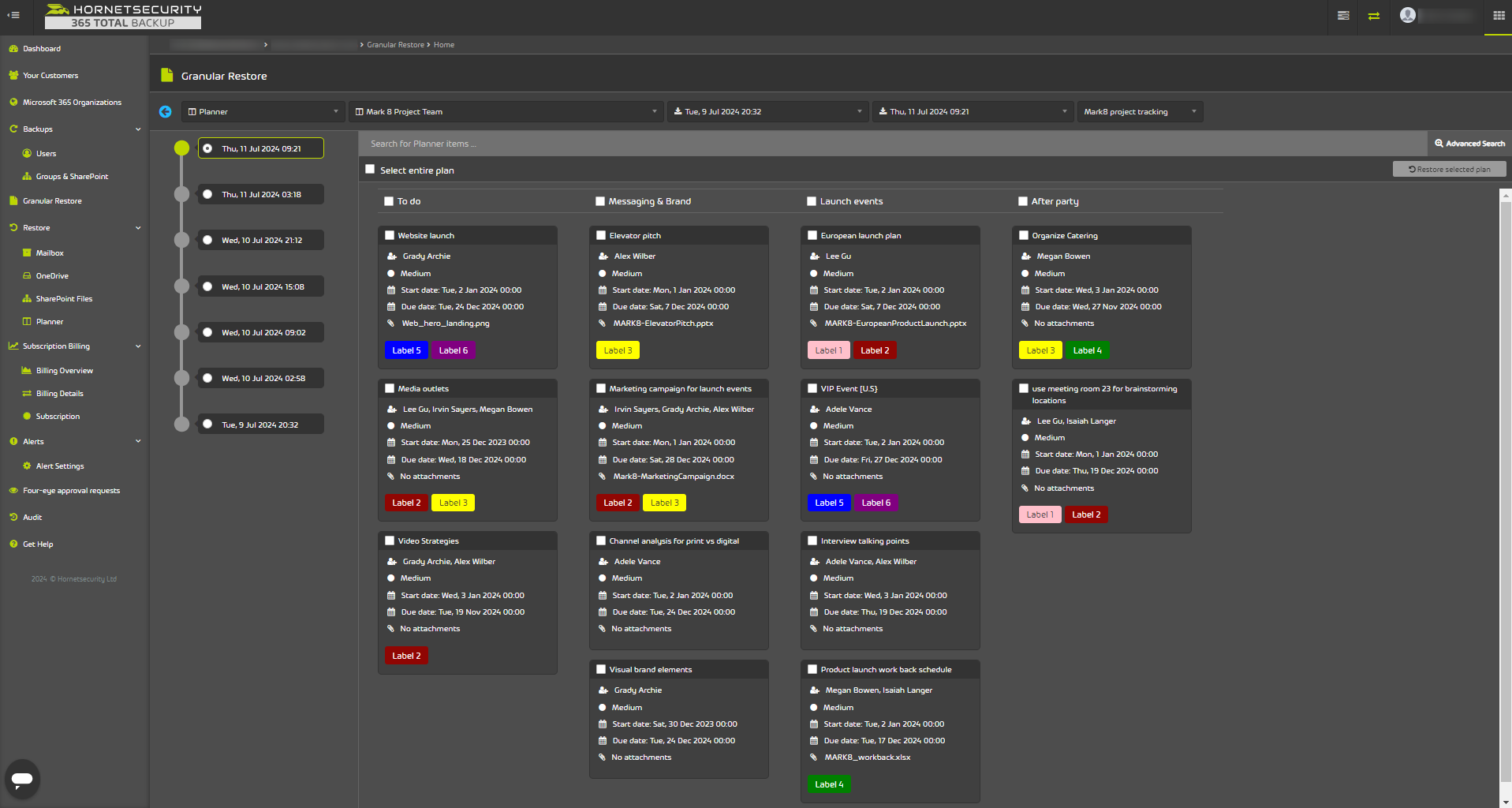 MS Planner for 365 Total Backup_Screenshot