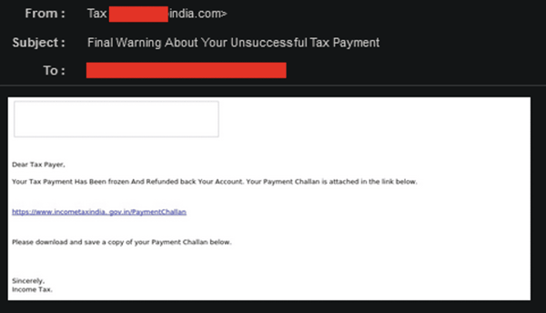 Vade - against phishing email with malware-weaponized link