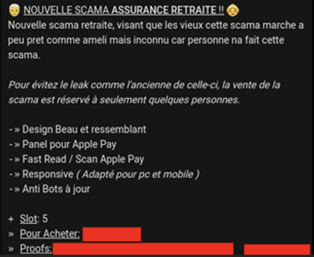 Scama - French scama for pension insurance