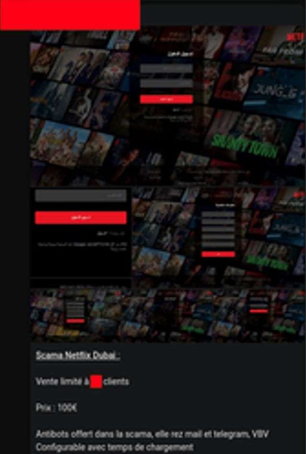 Scama - Netflix Dubai Scama