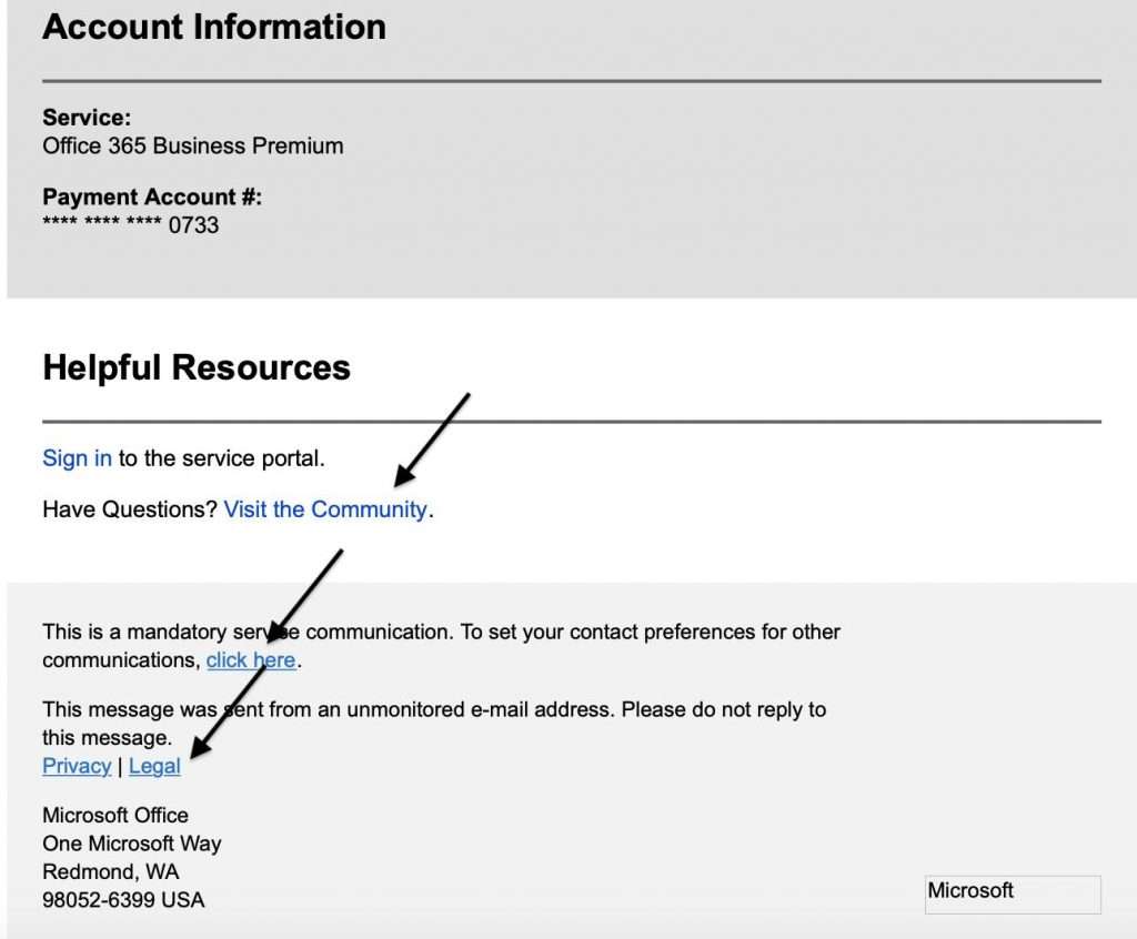 Hackers informatique - email d'exemple