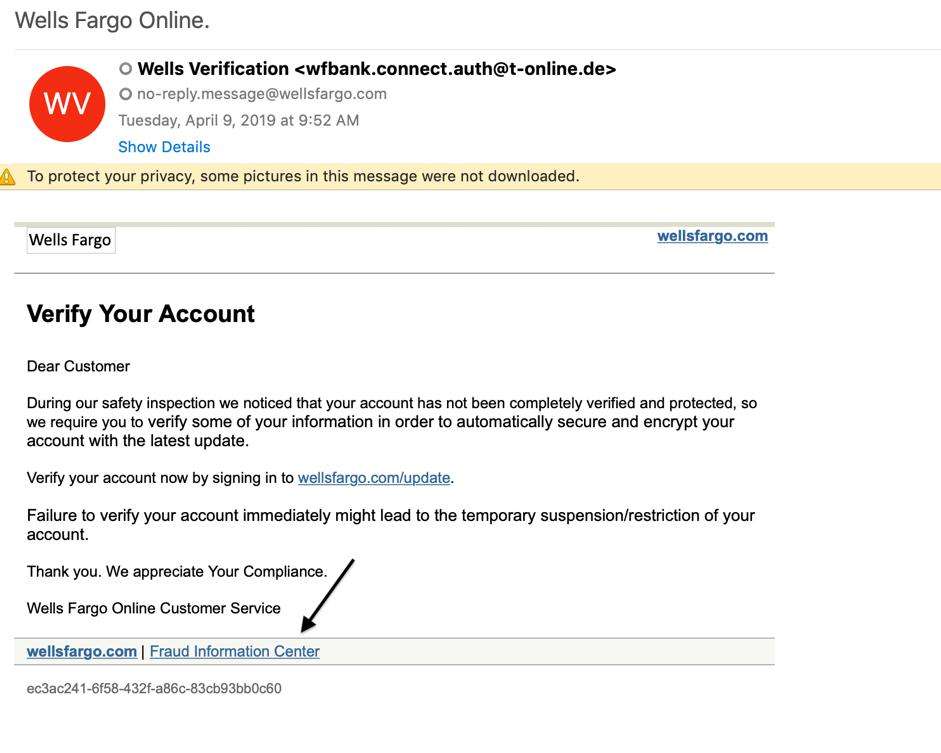 Hackers informatique - email d'exemple
